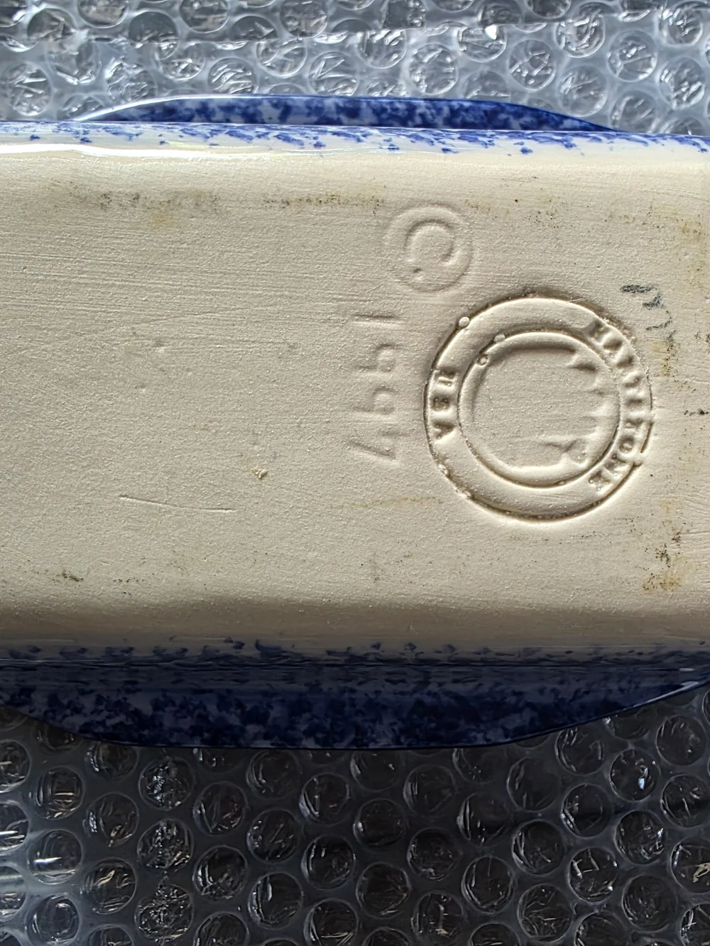 1997 Hartstone Ceramic Loaf Pan